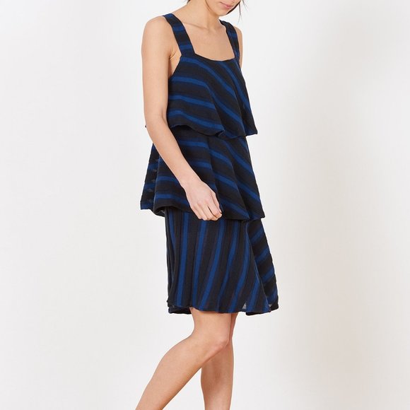 NWT: Ace & Jig Simone Dress in Lunar Stripe - Picture 1 of 13